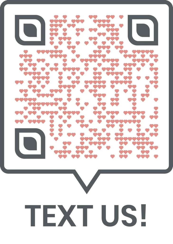 Text us QR Code